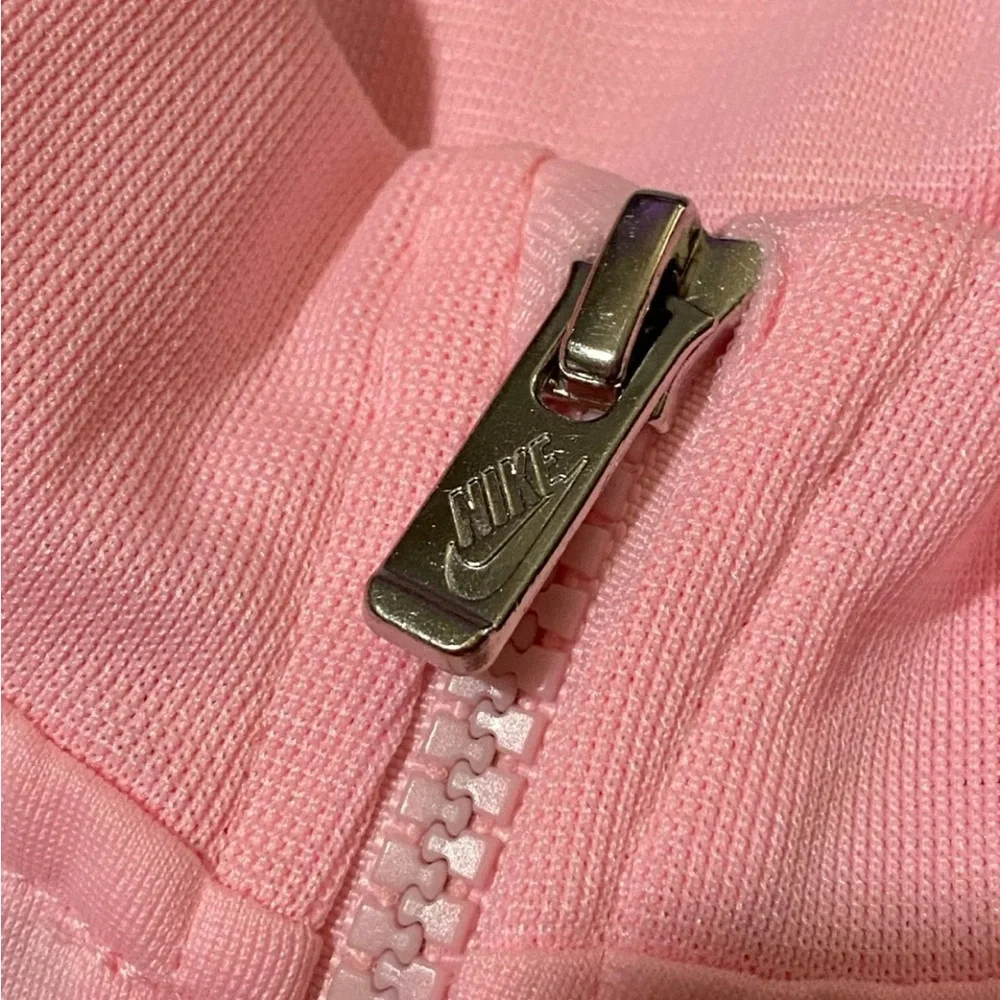 Nike Dr-Fit Toddler Girls Zip Up Track Jacket Pink Candy Hearts Trim Sz 2T - Picture 6 of 7